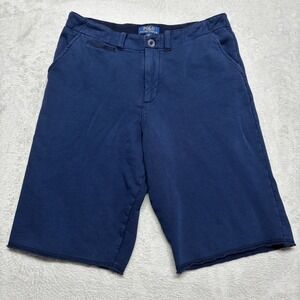 Polo Ralph Lauren Bermuda Shorts Boys‎ Youth Large 14-16 Blue Pony Soft Stretch